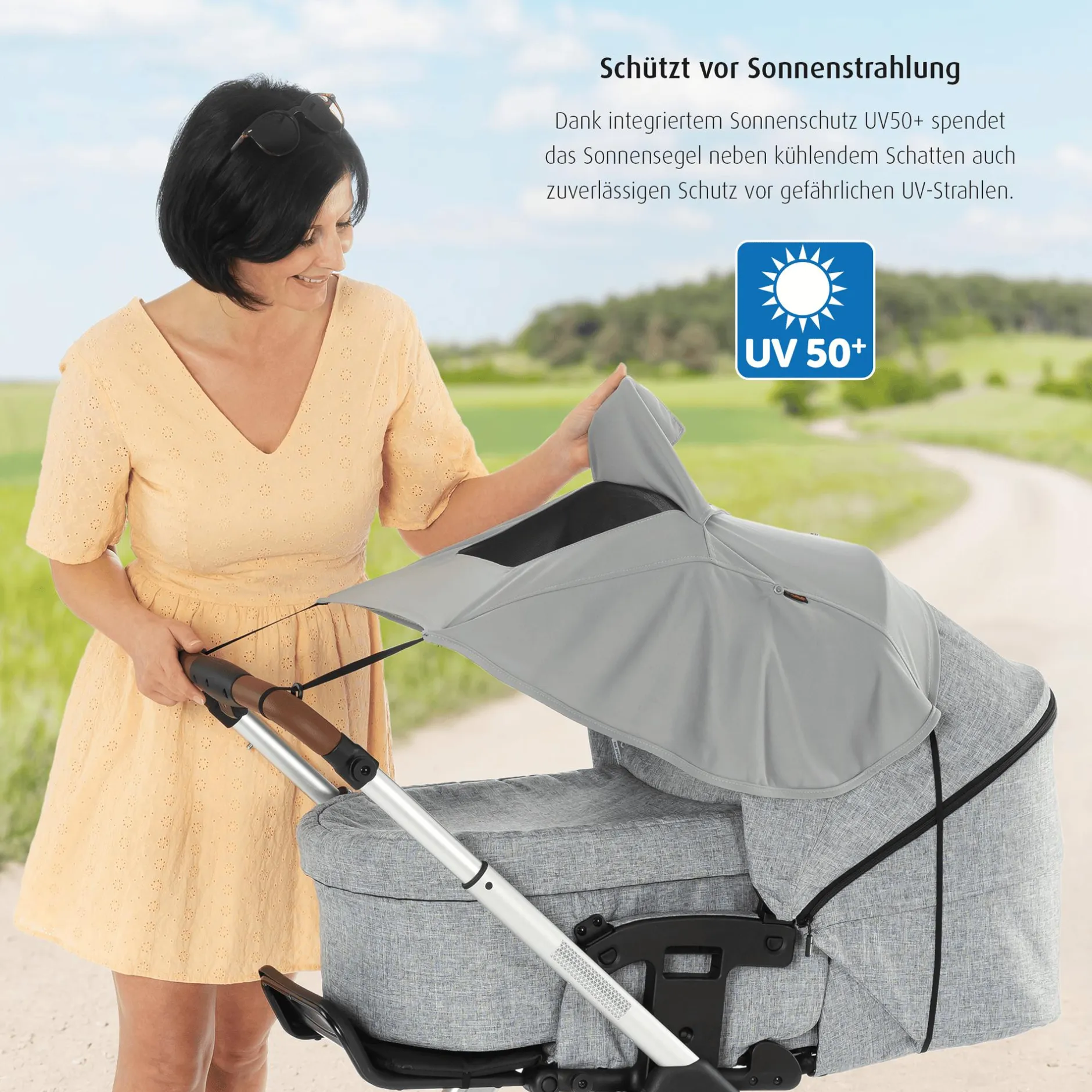 reer ShineSafe Premium Sonnensegel*Kinder Kinderwagen Zubehör