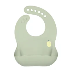 Lu00c4SSIG Silicone Bib Happy Fruits Lemon Olive Olive Olive Olive* Lätzchen|Lätzchen