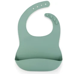 jollein Silikon Lätzchen Ash Green* Lätzchen|Lätzchen