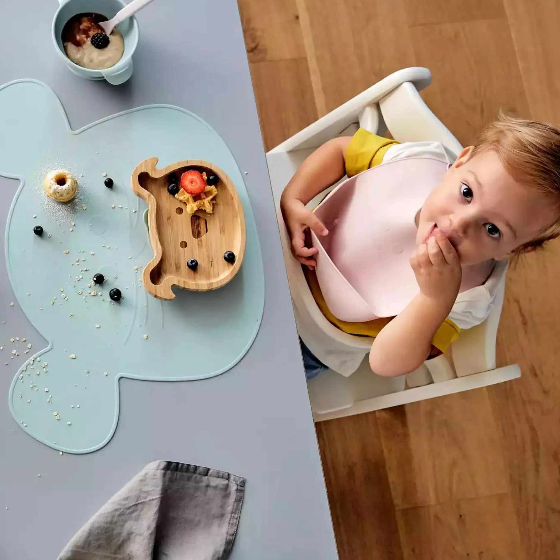 Lu00c4SSIG Silikon Lätzchen Little Chums Mouse* Lätzchen|Lätzchen