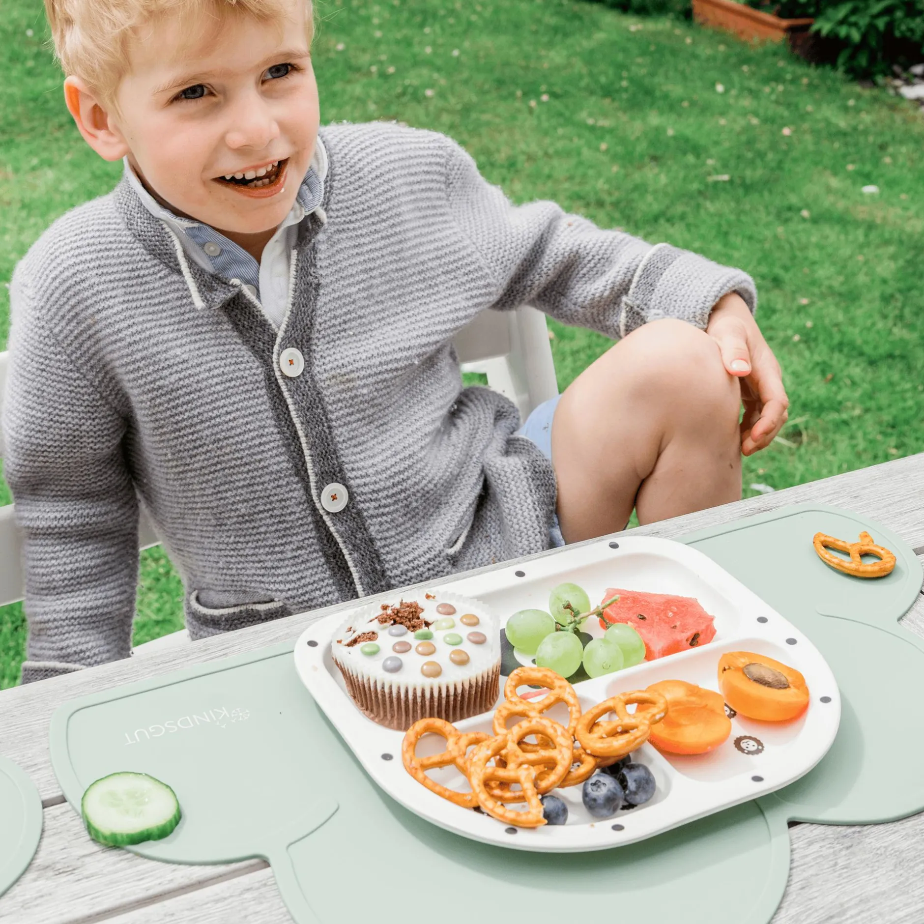KINDSGUT Silikon Platzdeckchen* Besteck & Geschirr