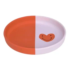 Lu00c4SSIG Silikonteller Happy Rascals Heart Lavender* Besteck & Geschirr