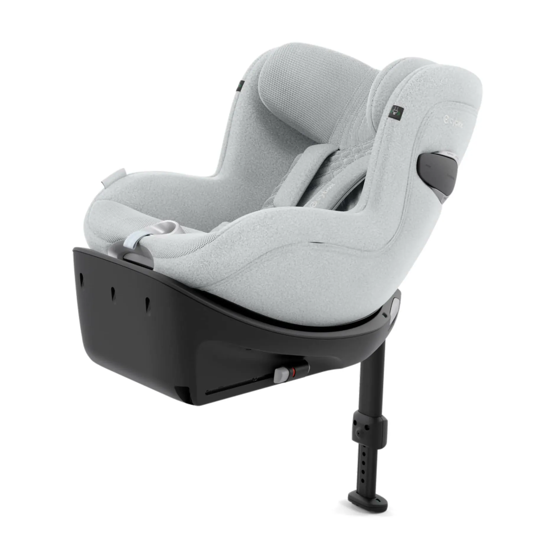 cybex PLATINUM Sirona Ti i-Size Platinum White*Kinder Reboarder 0-18 Kg, Gruppe 0+/1