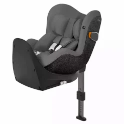 cybex PLATINUM Sirona Zi i-Size Soho Grey*Kinder Reboarder 0-18 Kg, Gruppe 0+/1