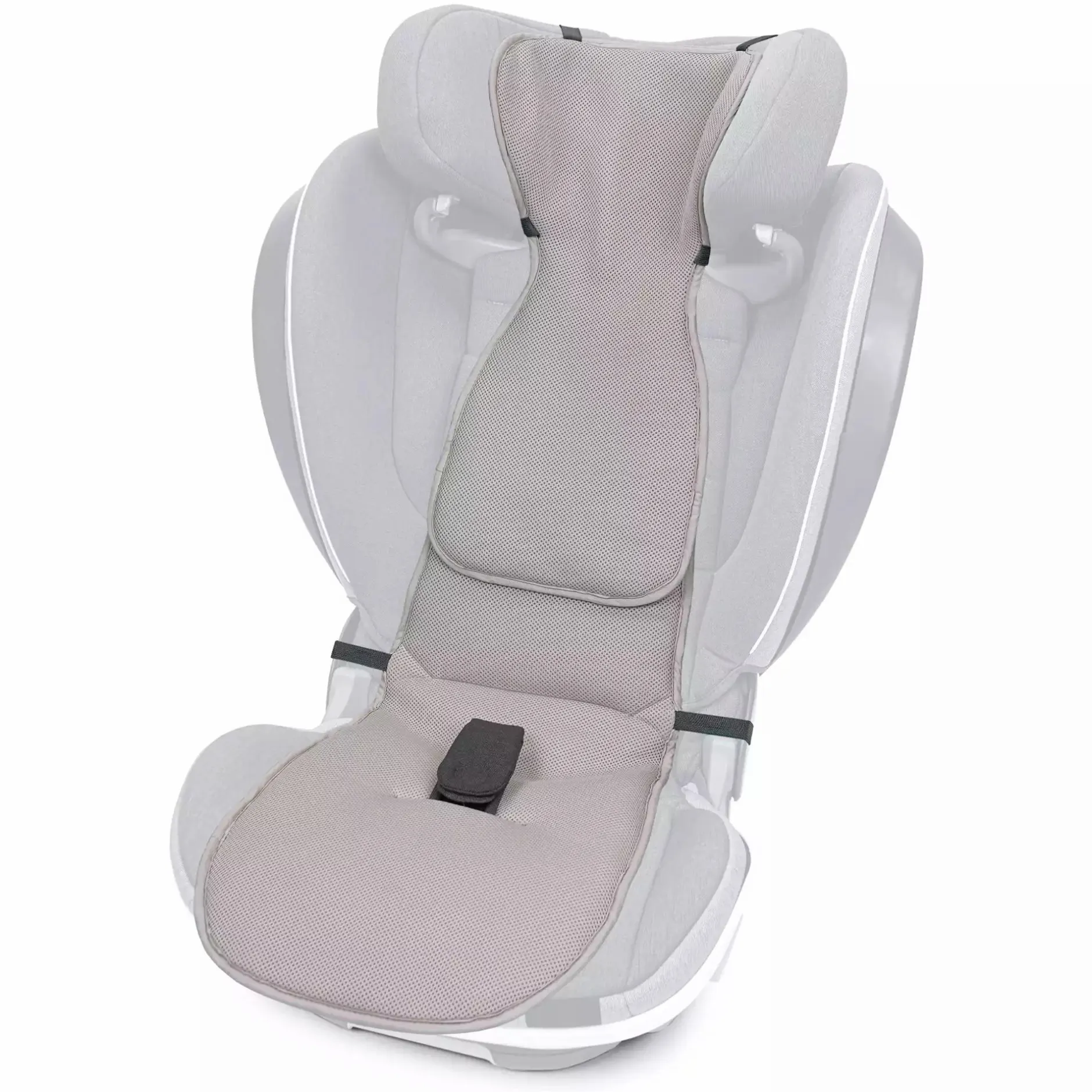 Liebes vPriebes Sitzauflage COOLAIR Gr. 1/2/3 Grau/Taupe*Kinder Kindersitz Zubehör