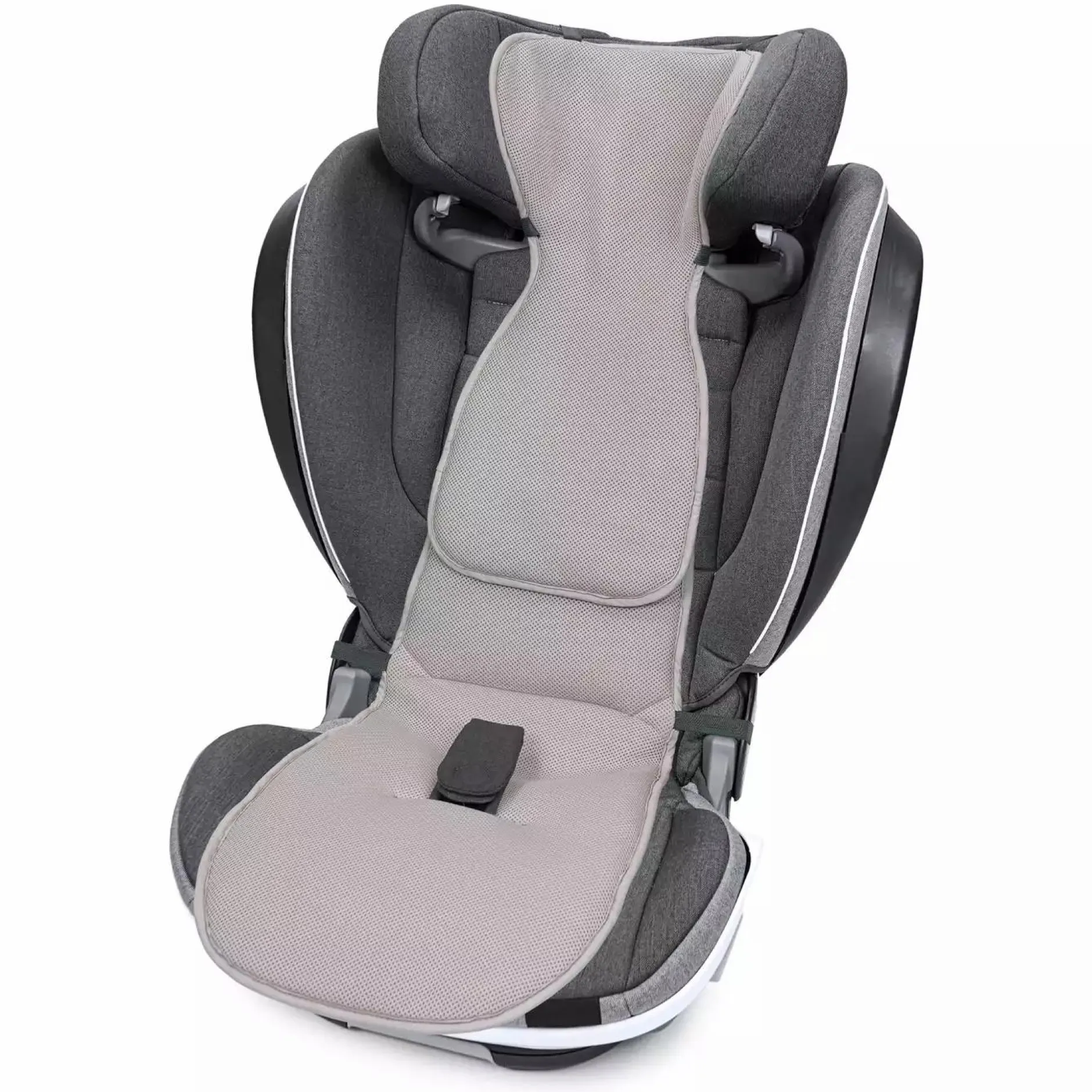 Liebes vPriebes Sitzauflage COOLAIR Gr. 1/2/3 Grau/Taupe*Kinder Kindersitz Zubehör
