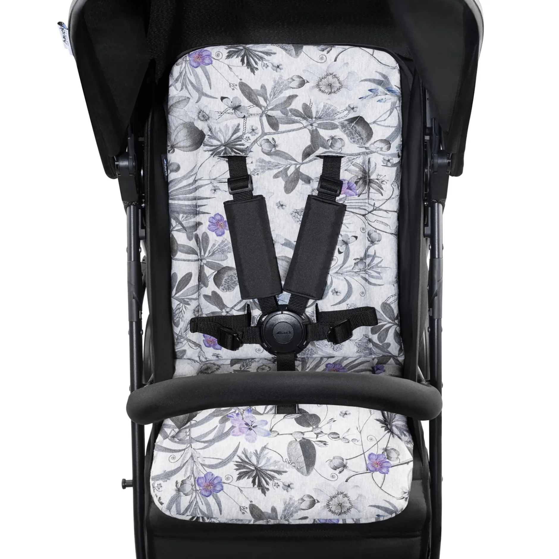 hauck Sitzauflage Floral Grey*Kinder Kinderwagen Zubehör