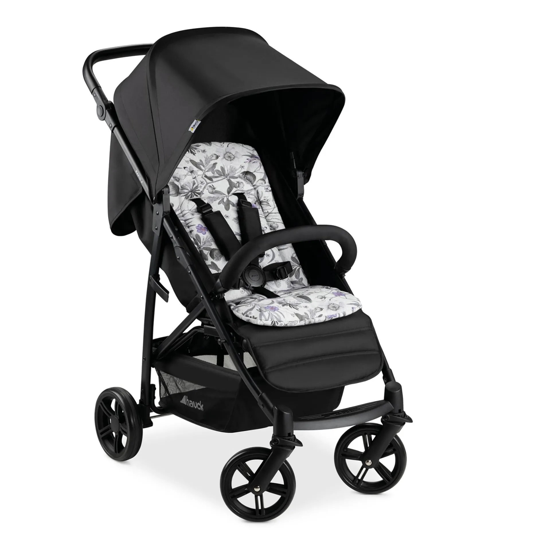 hauck Sitzauflage Floral Grey*Kinder Kinderwagen Zubehör