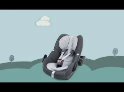 Liebes vPriebes Sitzauflage Lola Gr. 0+ Musselin Grey*Kinder Kindersitz Zubehör