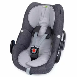 Liebes vPriebes Sitzauflage Lola Gr. 0+ Musselin Grey*Kinder Kindersitz Zubehör