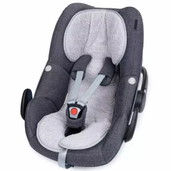 Liebes vPriebes Sitzauflage Lola Gr. 0+ Musselin Grey*Kinder Kindersitz Zubehör