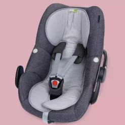 Liebes vPriebes Sitzauflage Lola Gr. 0+ Musselin Grey*Kinder Kindersitz Zubehör