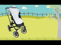 Liebes vPriebes Sitzauflage Lotte Ripp Arctic*Kinder Kinderwagen Zubehör