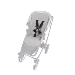 Liebes von Priebes Sitzauflage Mia COOLAIR Grau/Taupe*Kinder Kinderwagen Zubehör