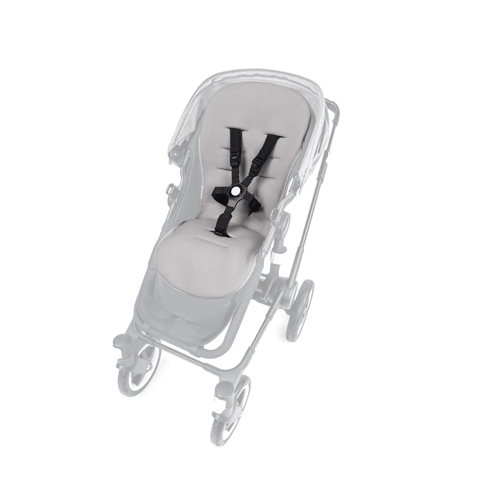 Liebes von Priebes Sitzauflage Mia COOLAIR Grau/Taupe*Kinder Kinderwagen Zubehör