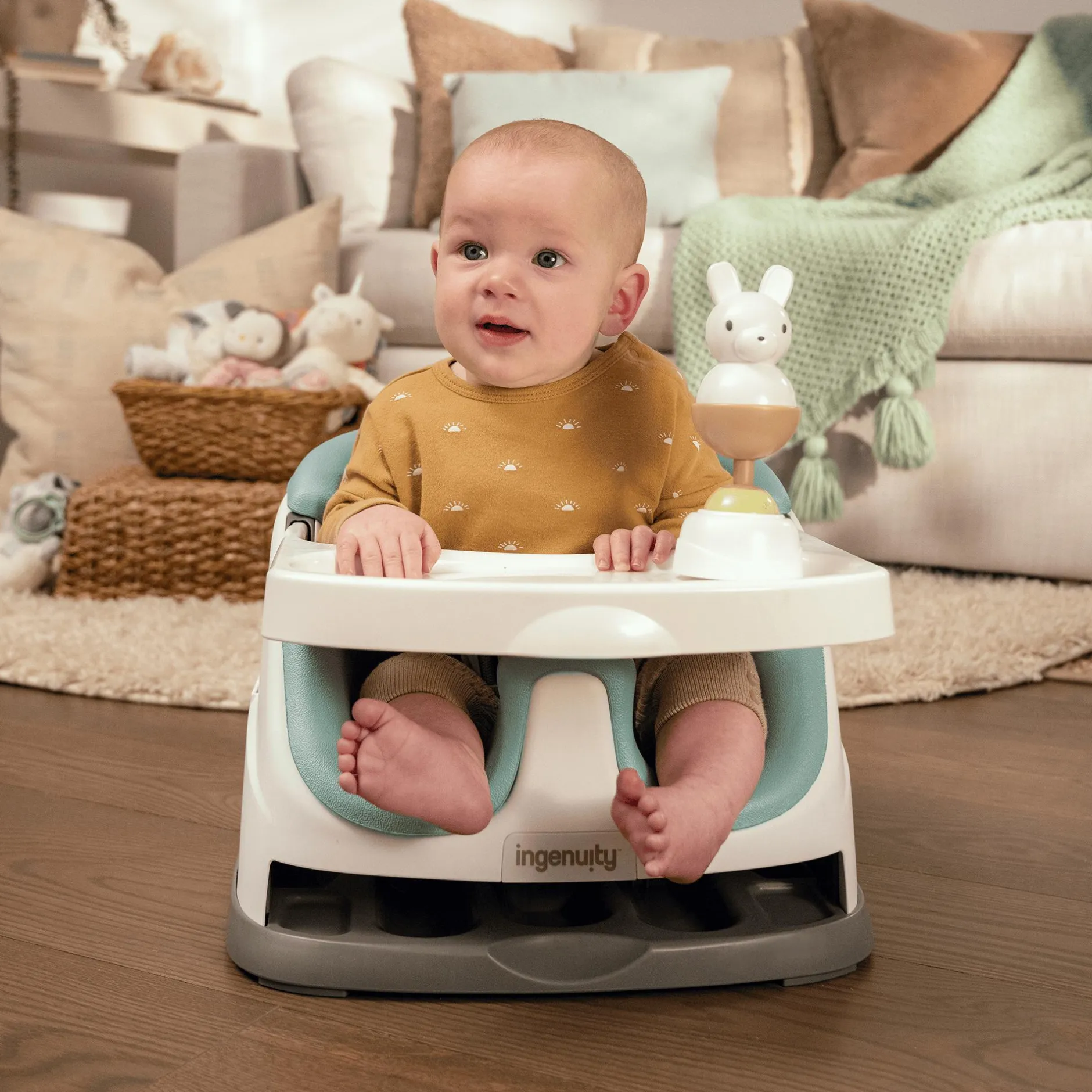 ingenuity Sitzerhöhung Baby Base 2-in-1* Reisehochstühle