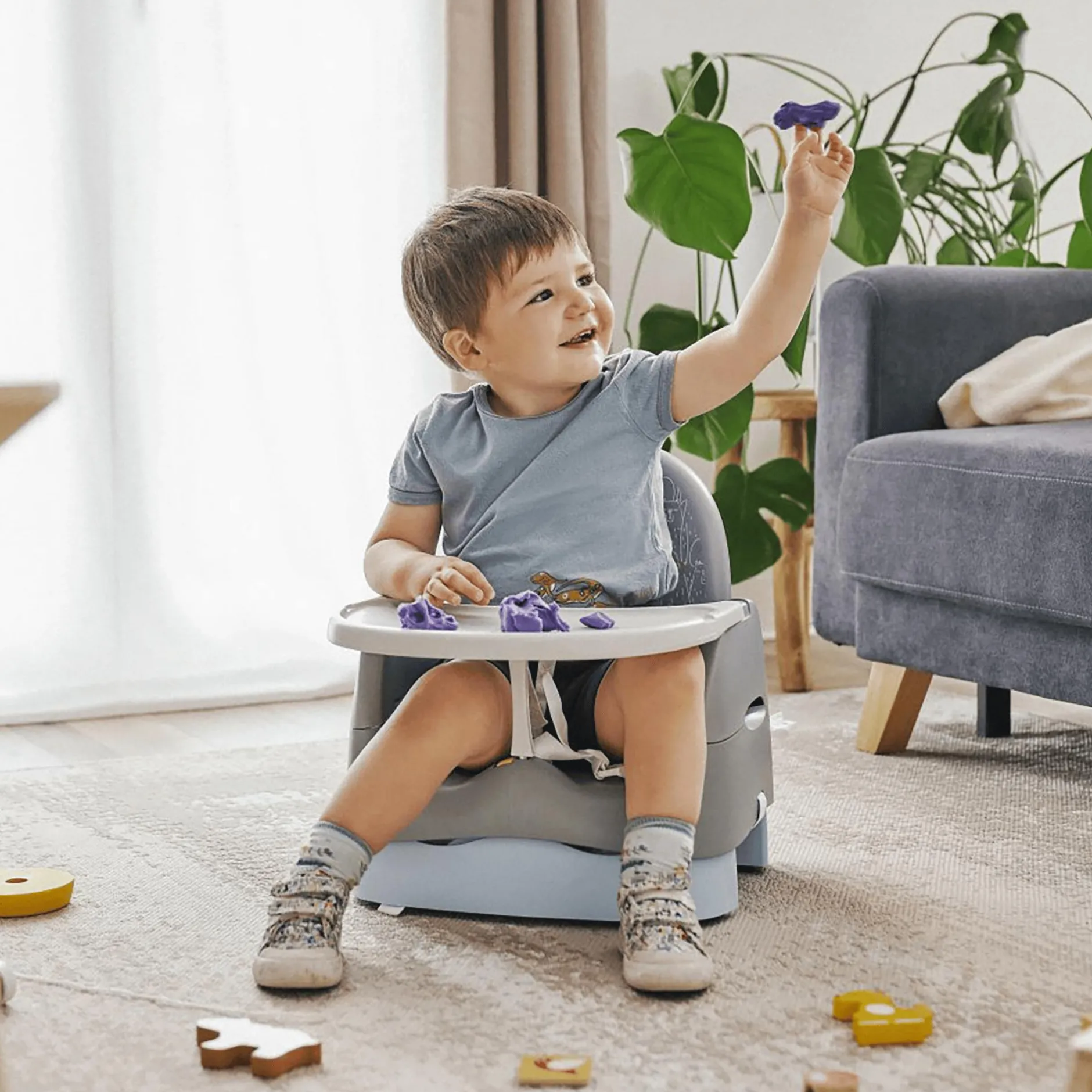 babymoov Sitzerhöhung Home & Go Bears* Reisehochstühle