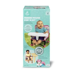 BrightStarts Sitzerhöhung Minnie Mouse Pop 'n Sit* Reisehochstühle