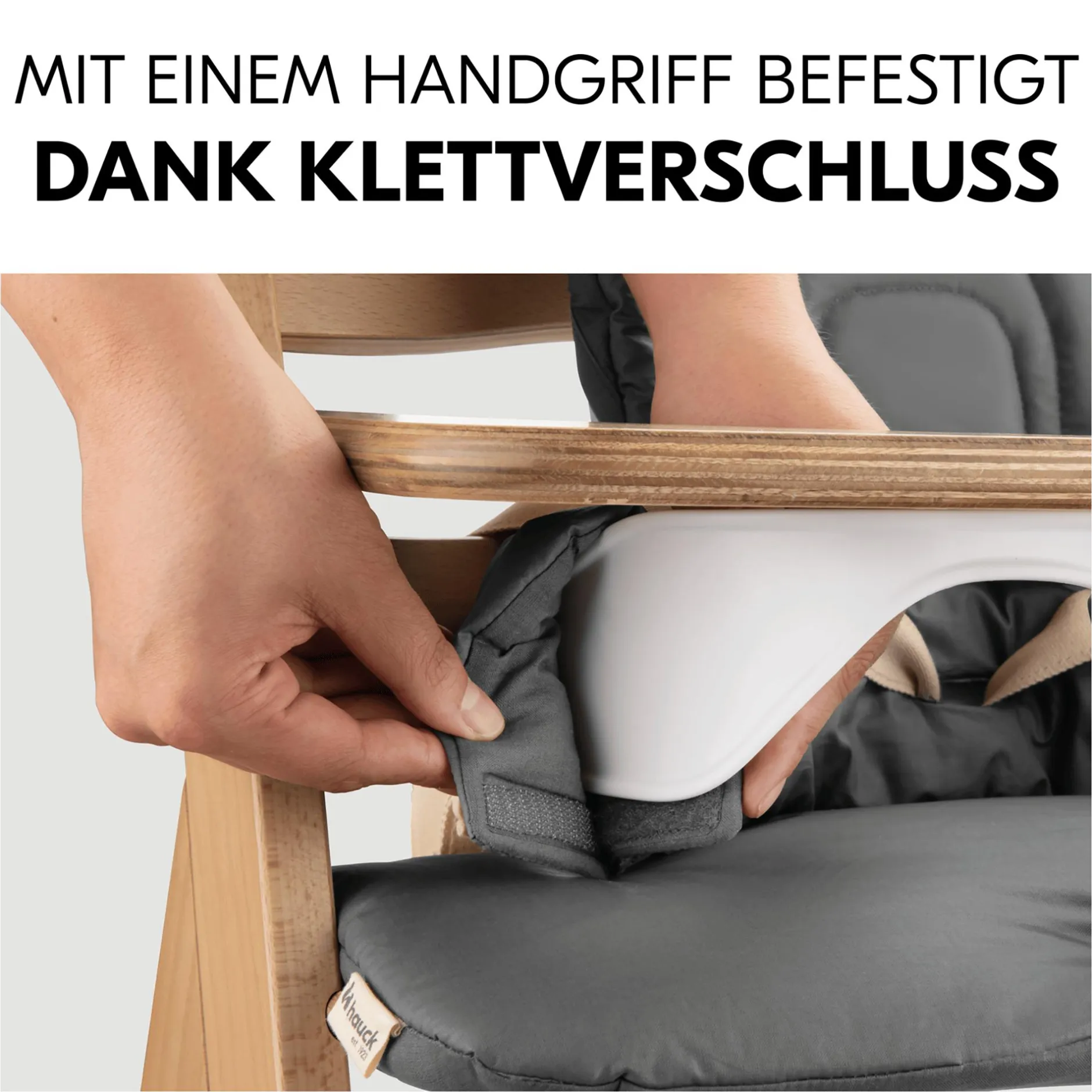 hauck Sitzkissen Dark Grey* Hochstuhl Zubehör