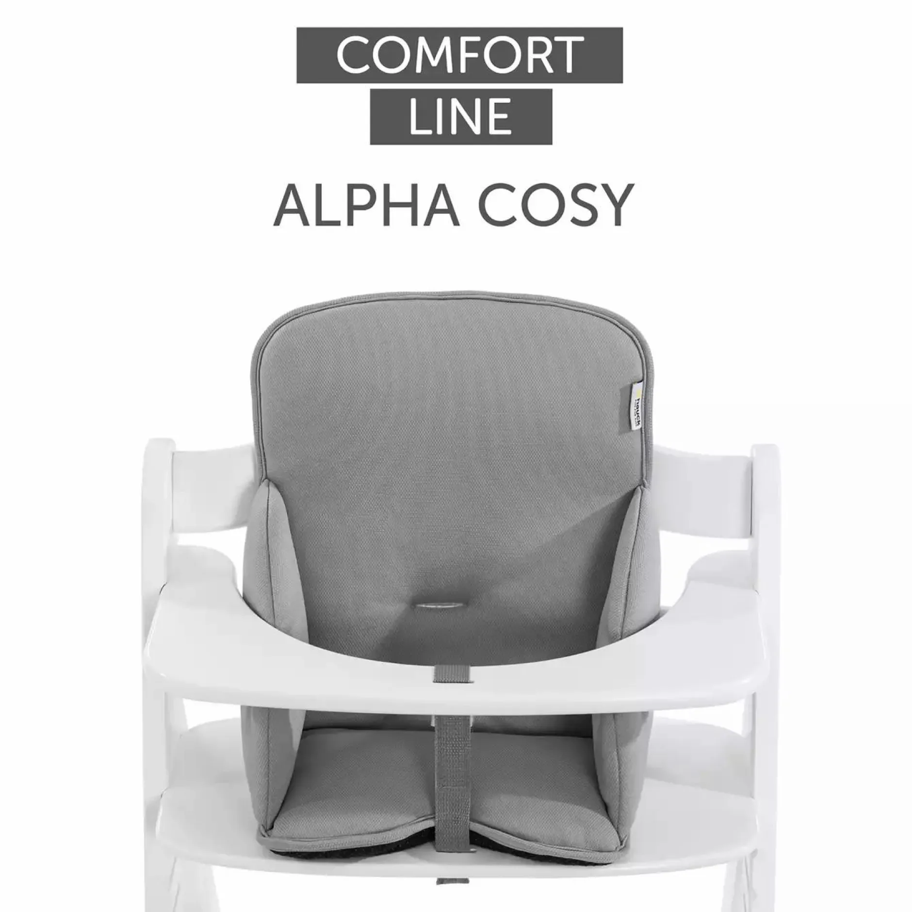 hauck Sitzverkleinerer Alpha Cosy Comfort Select Grey* Hochstuhl Zubehör