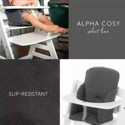 hauck Sitzverkleinerer Alpha Cosy Select Charcoal* Hochstuhl Zubehör