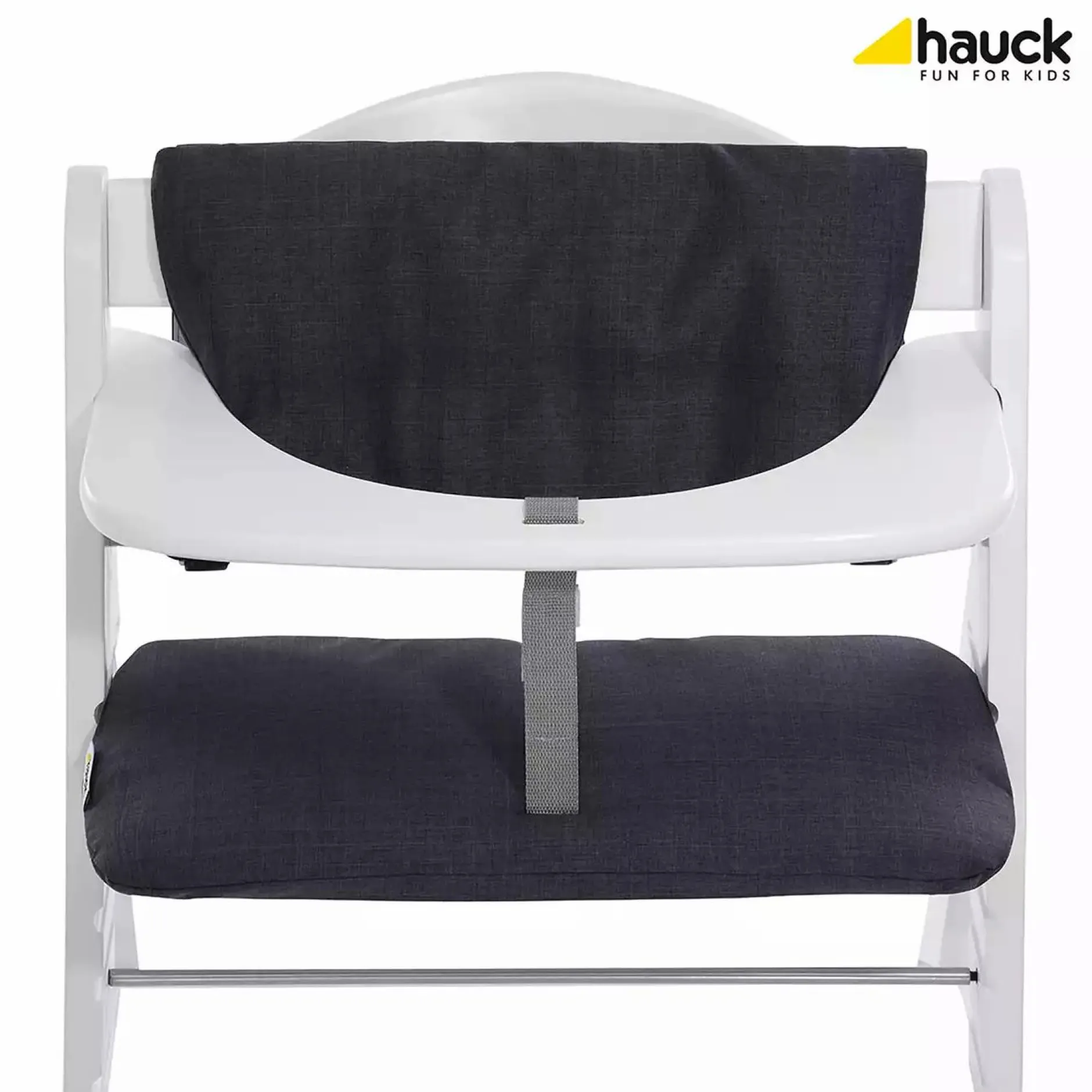 hauck Sitzverkleinerer Deluxe Melange Charcoal* Hochstuhl Zubehör