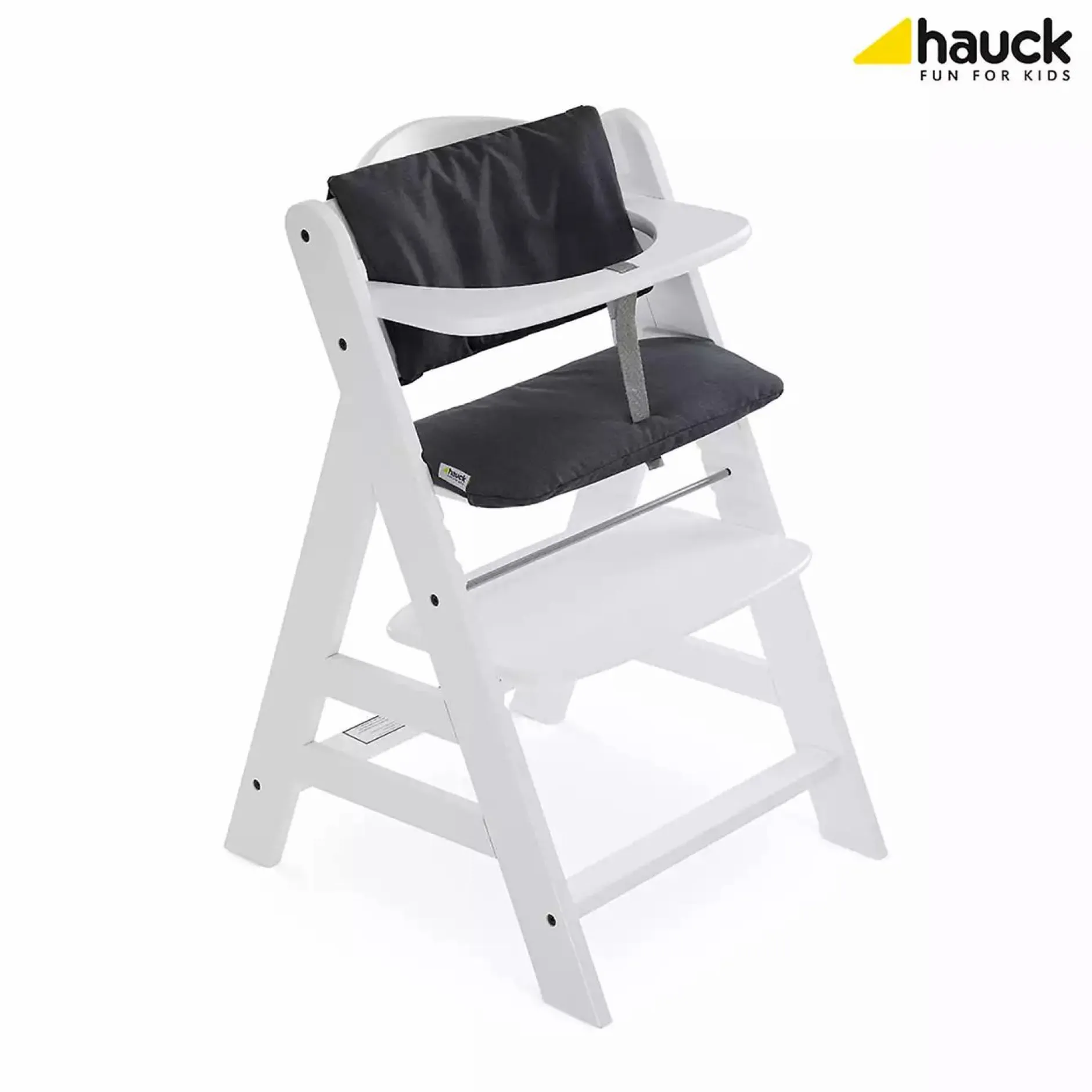hauck Sitzverkleinerer Deluxe Melange Charcoal* Hochstuhl Zubehör