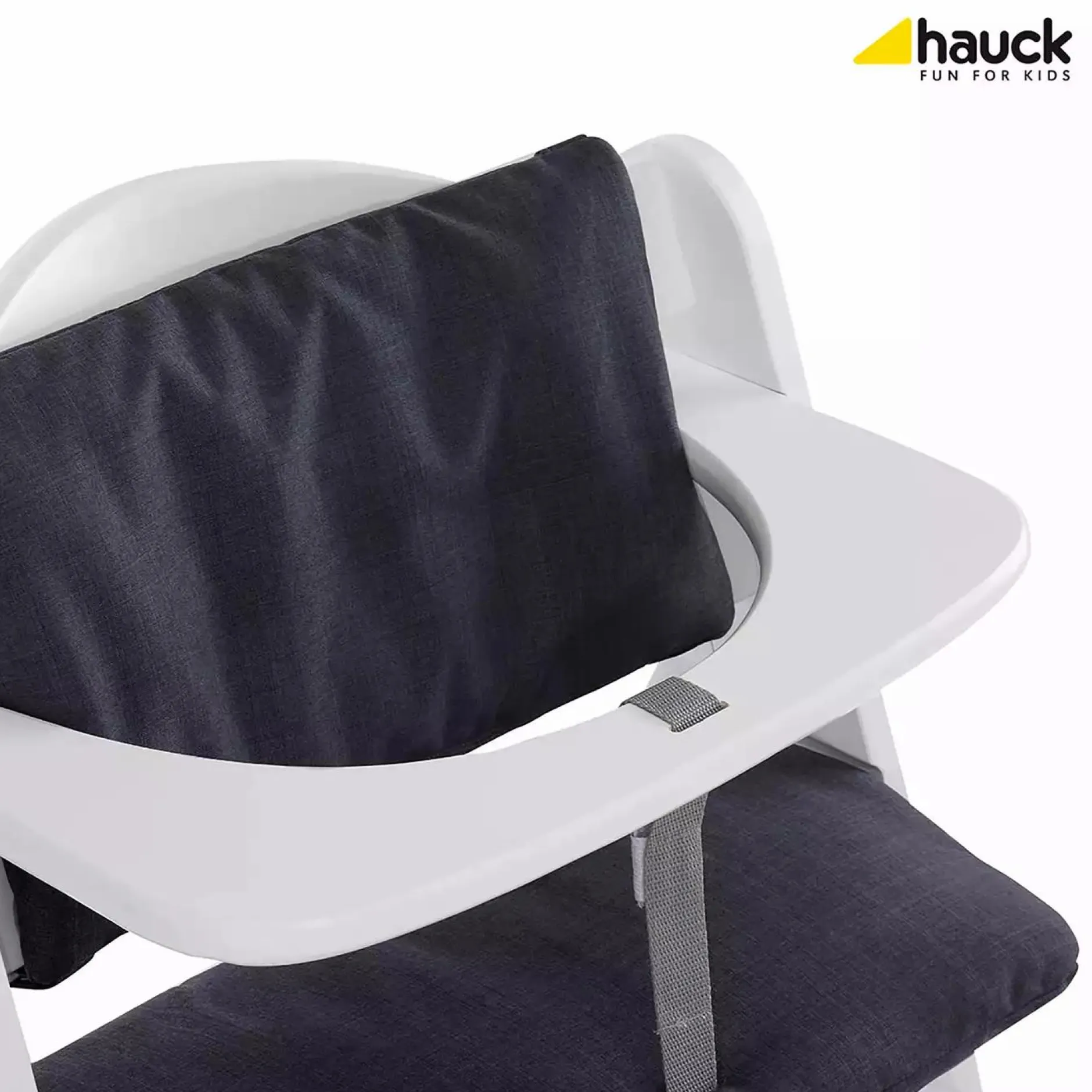 hauck Sitzverkleinerer Deluxe Melange Charcoal* Hochstuhl Zubehör
