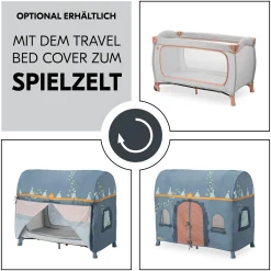 hauck Sleep N Play Go Plus Dusty Cork* Reisebetten & Zubehör