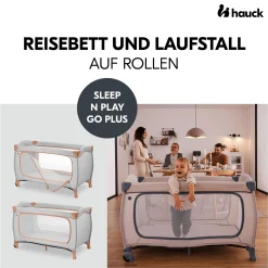 hauck Sleep N Play Go Plus Dusty Cork* Reisebetten & Zubehör