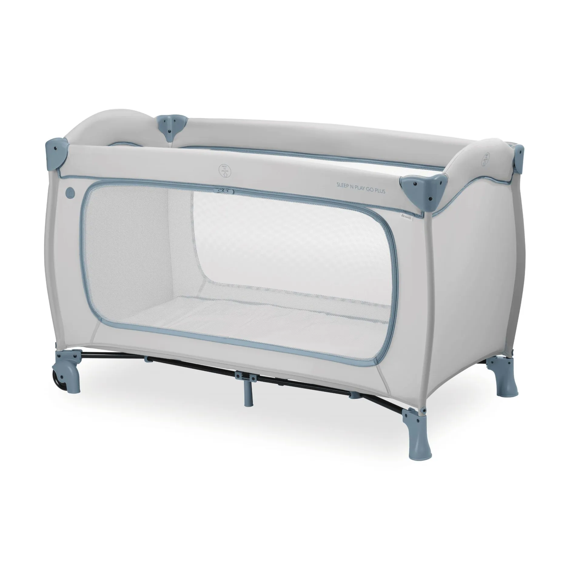 hauck Sleep N Play Go Plus Dusty Blue* Reisebetten & Zubehör