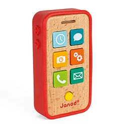 Janod Smartphone aus Holz*Kinder Holzspielzeug