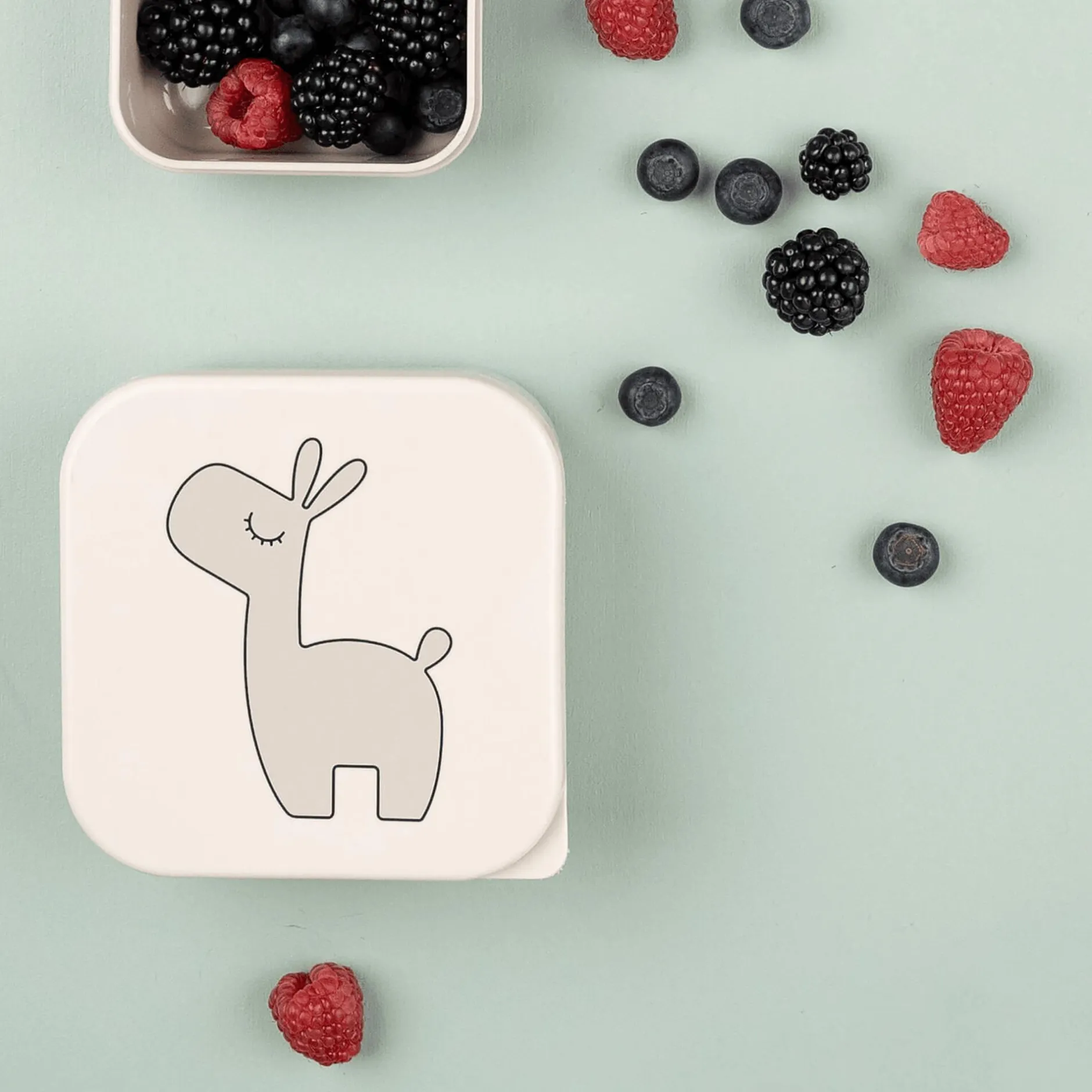 done by deer Snackbox-Set Lalee* Besteck & Geschirr|Nahrungsbehälter