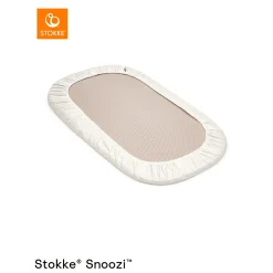 STOKKE Snoozi™ Spannbettlaken Vanilla/ Dandelion* Babybettwäsche