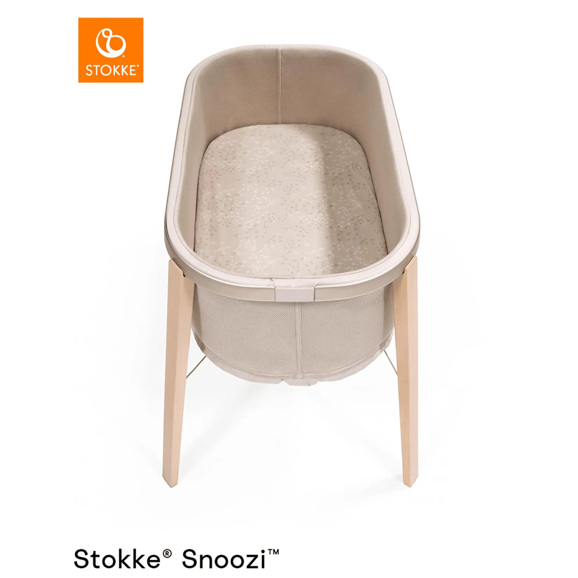 STOKKE Snoozi™ Spannbettlaken Vanilla/ Dandelion* Babybettwäsche