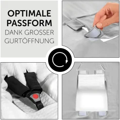 hauck Snuggle N Dream Grey*Kinder Kindersitz Zubehör|Kinderwagen Zubehör
