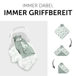 hauck Snuggle N Dream Leaves*Kinder Kindersitz Zubehör|Kinderwagen Zubehör