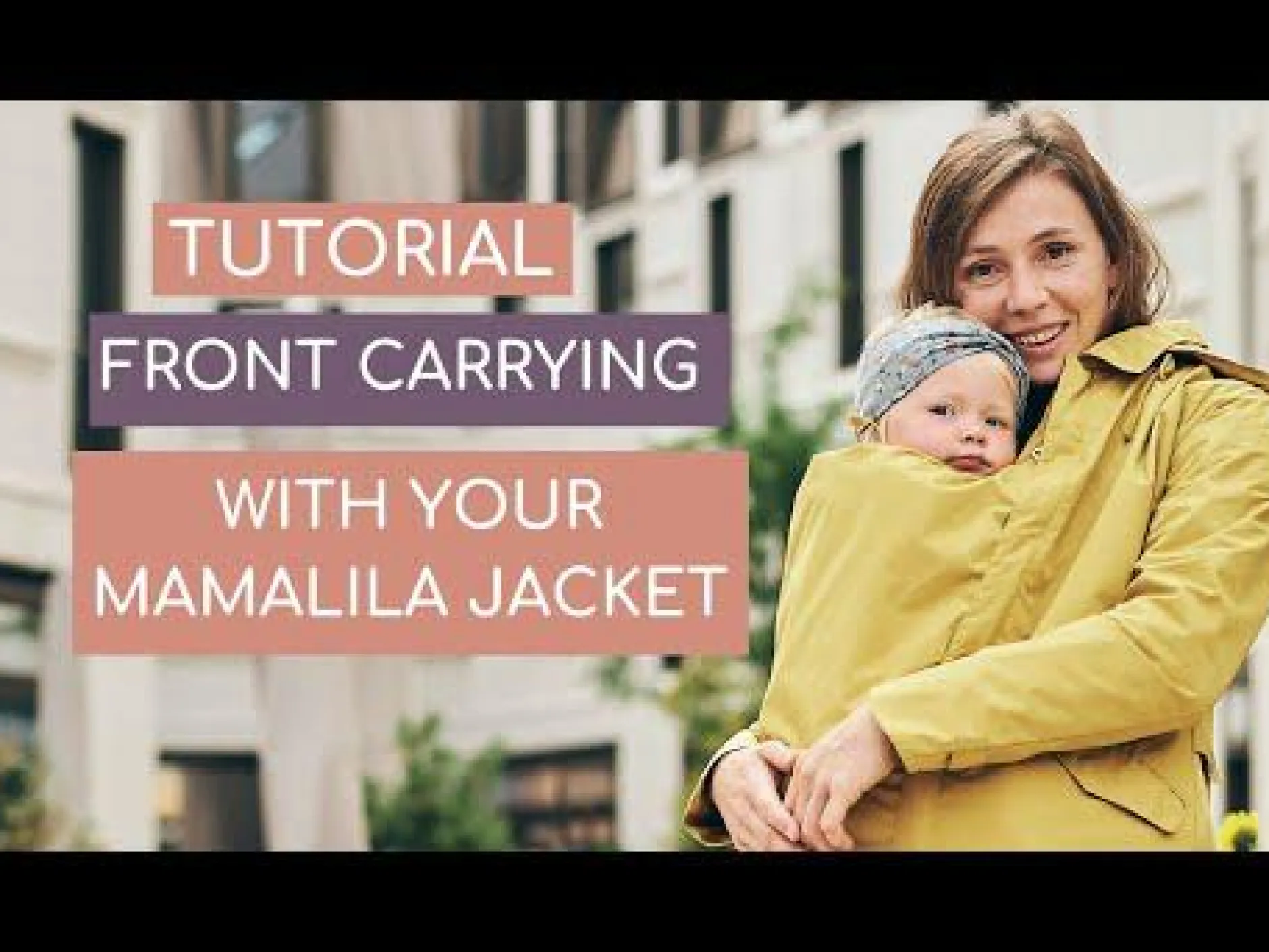 mamalila Softshell-Tragejacke* Tragejacken