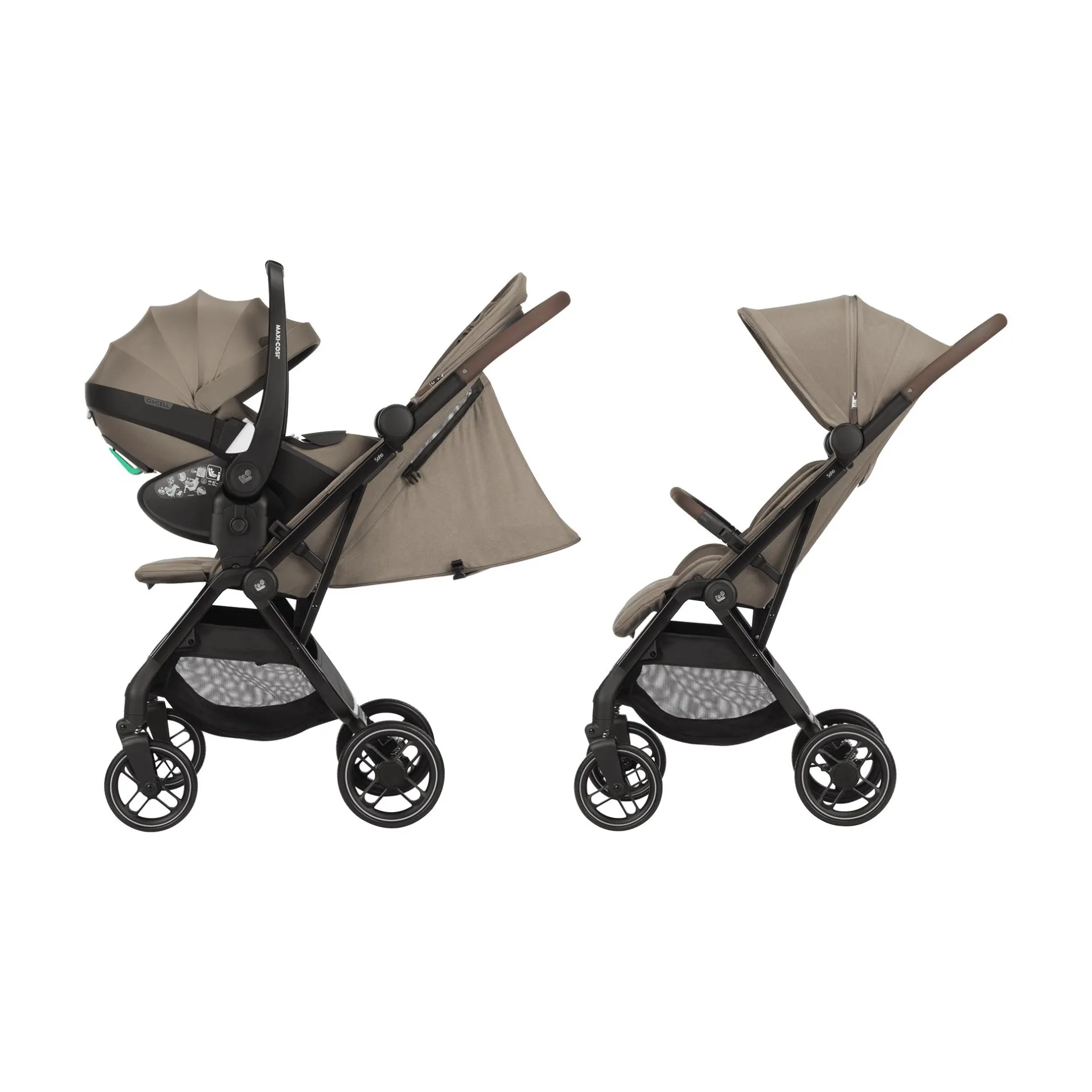 MAXI-COSI Premium Soho Twillic Truffle*Kinder Buggys