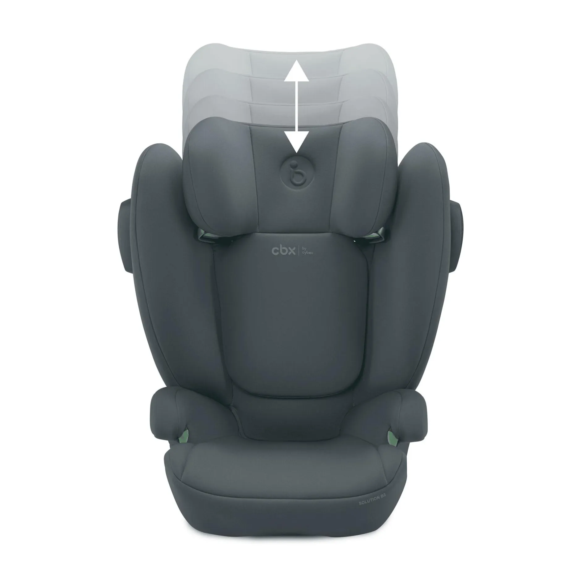 cbx by cybex Solution B3 i-Fix Steel Grey*Kinder Kindersitze Isofix|Kindersitze 15-36 Kg, Gruppe 2/3