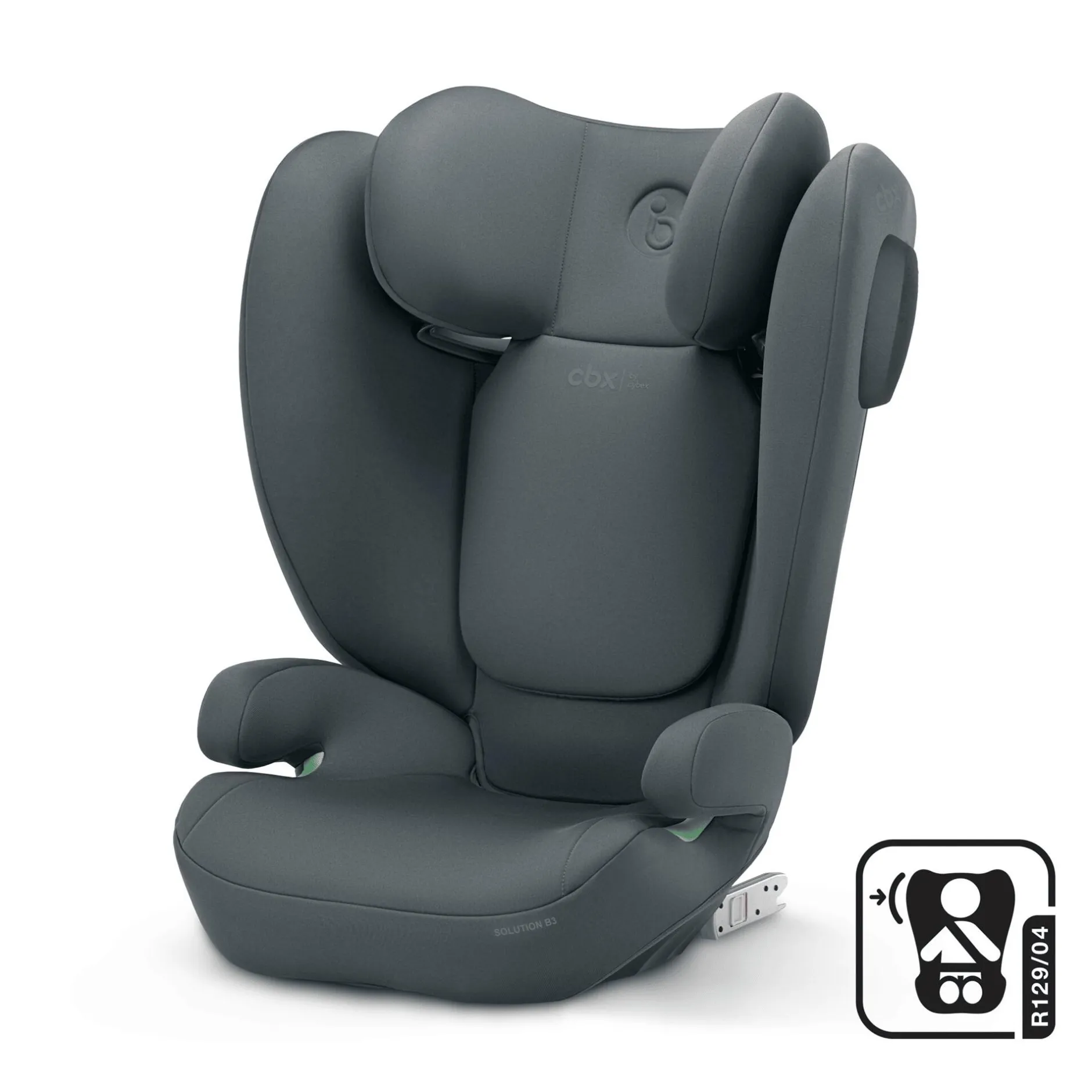 cbx by cybex Solution B3 i-Fix Steel Grey*Kinder Kindersitze Isofix|Kindersitze 15-36 Kg, Gruppe 2/3