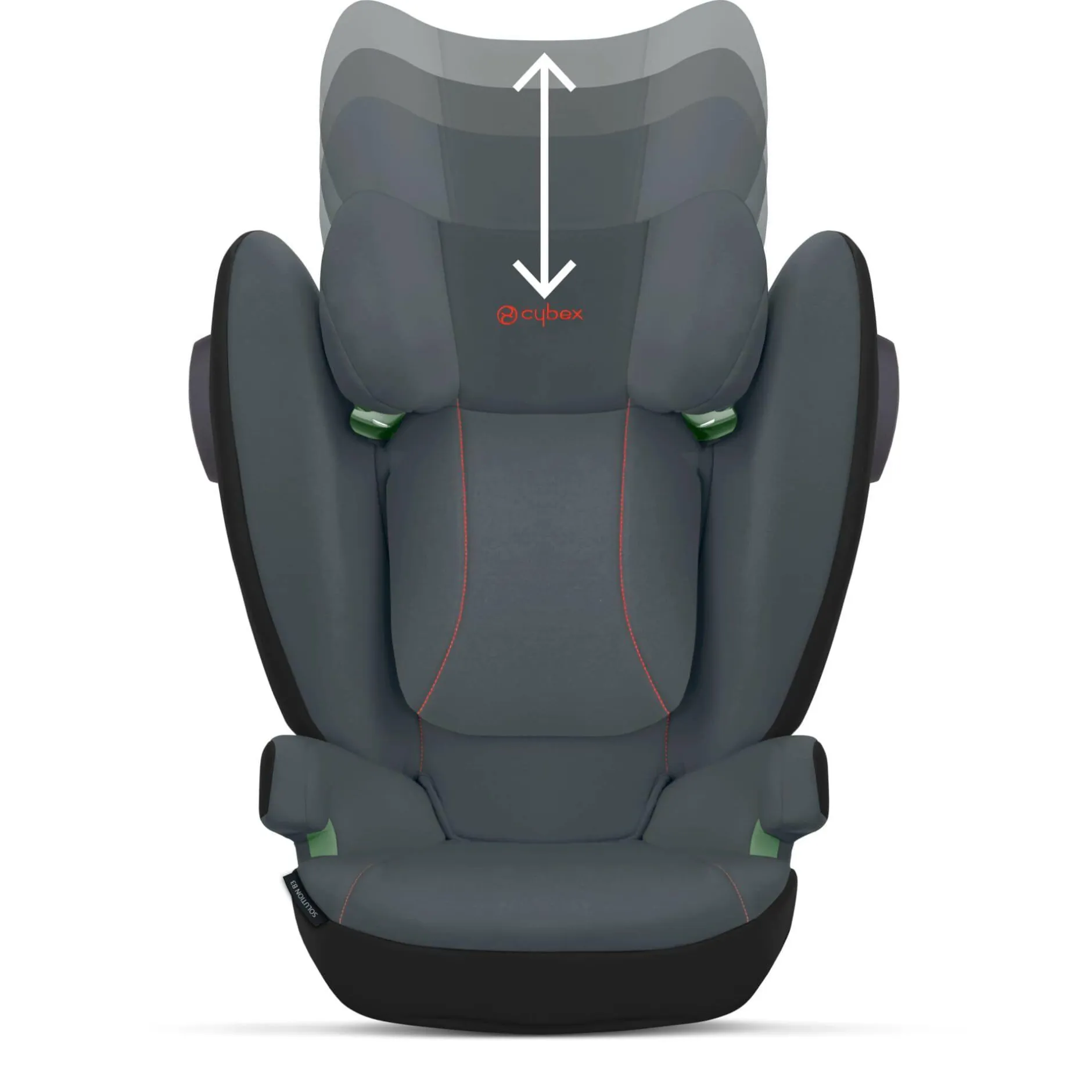cbx by cybex Solution B3 i-Fix Steel Grey*Kinder Kindersitze Isofix|Kindersitze 15-36 Kg, Gruppe 2/3