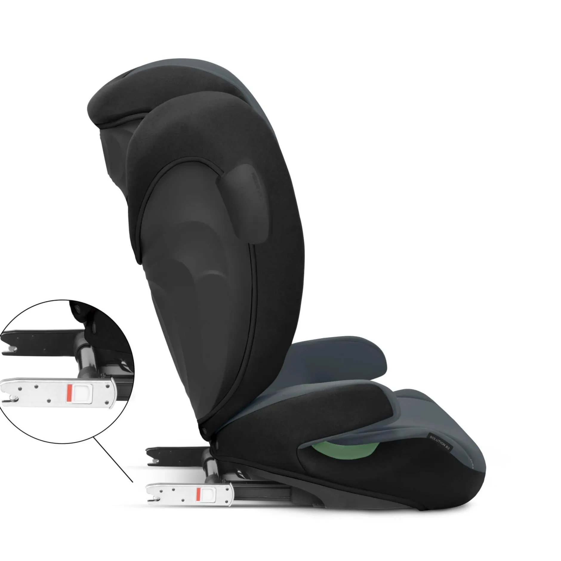 cbx by cybex Solution B3 i-Fix Steel Grey*Kinder Kindersitze Isofix|Kindersitze 15-36 Kg, Gruppe 2/3