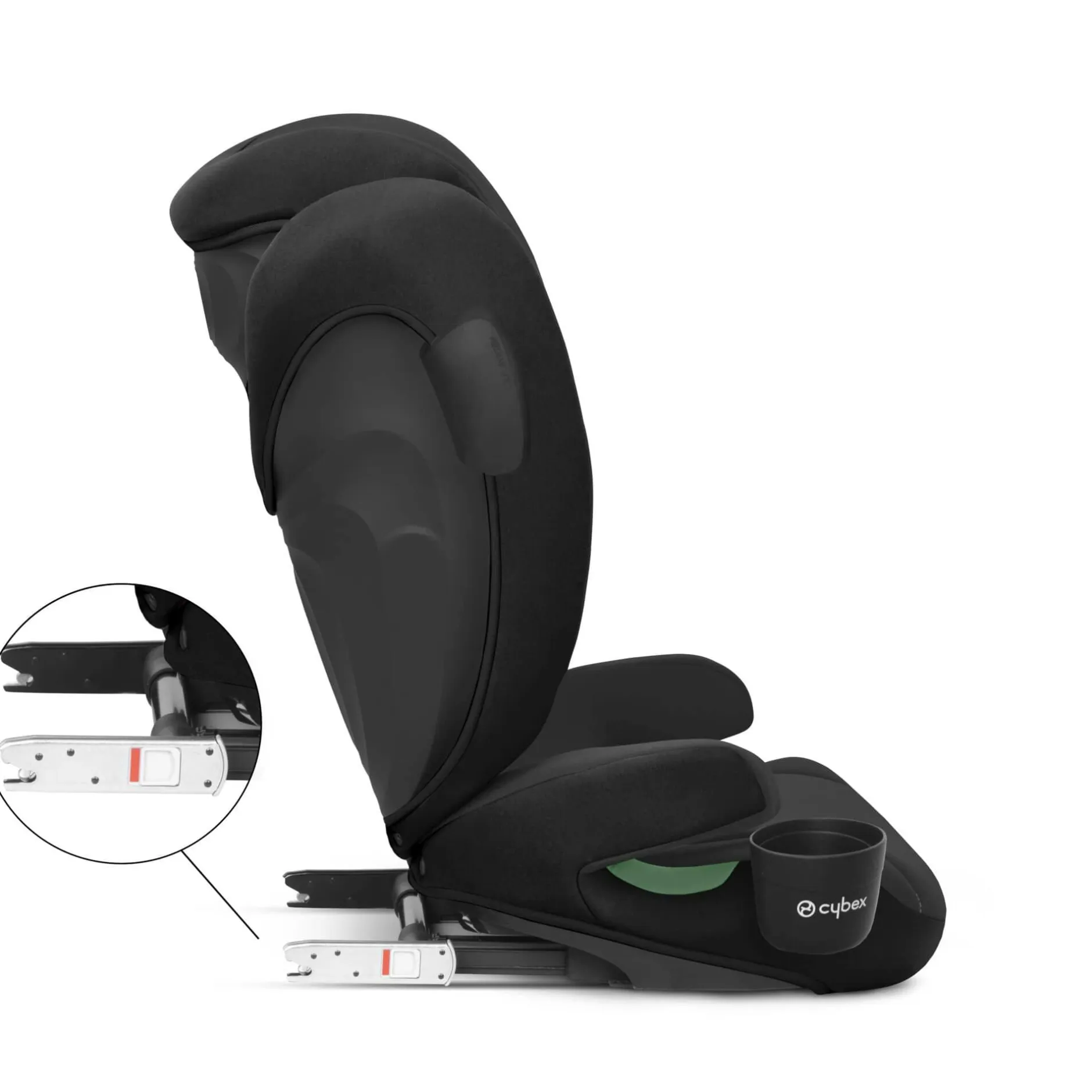 cbx by cybex Solution B i-Fix Volcano Black*Kinder Kindersitze 15-36 Kg, Gruppe 2/3