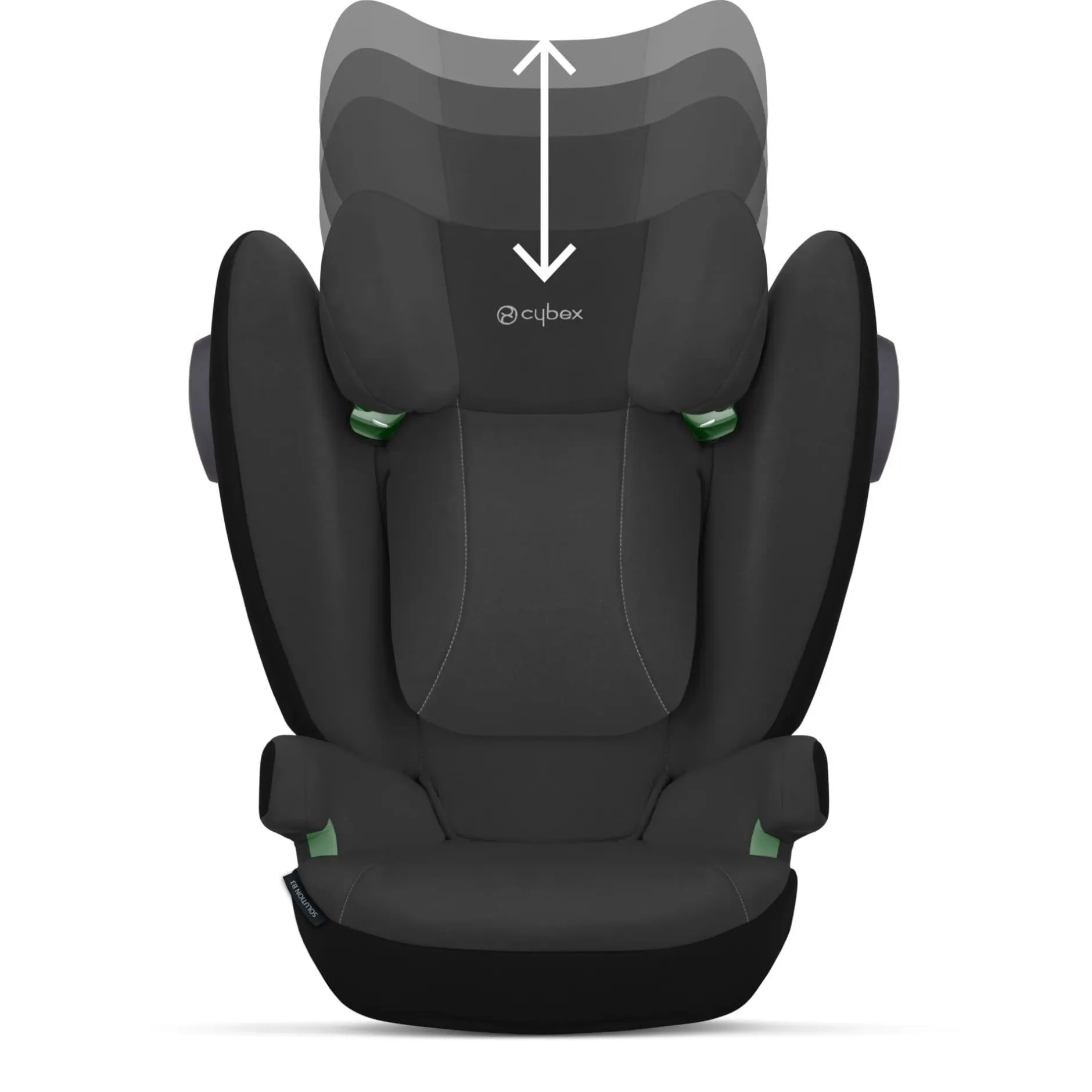 cbx by cybex Solution B3 i-Fix Volcano Black*Kinder Kindersitze Isofix|Kindersitze 15-36 Kg, Gruppe 2/3