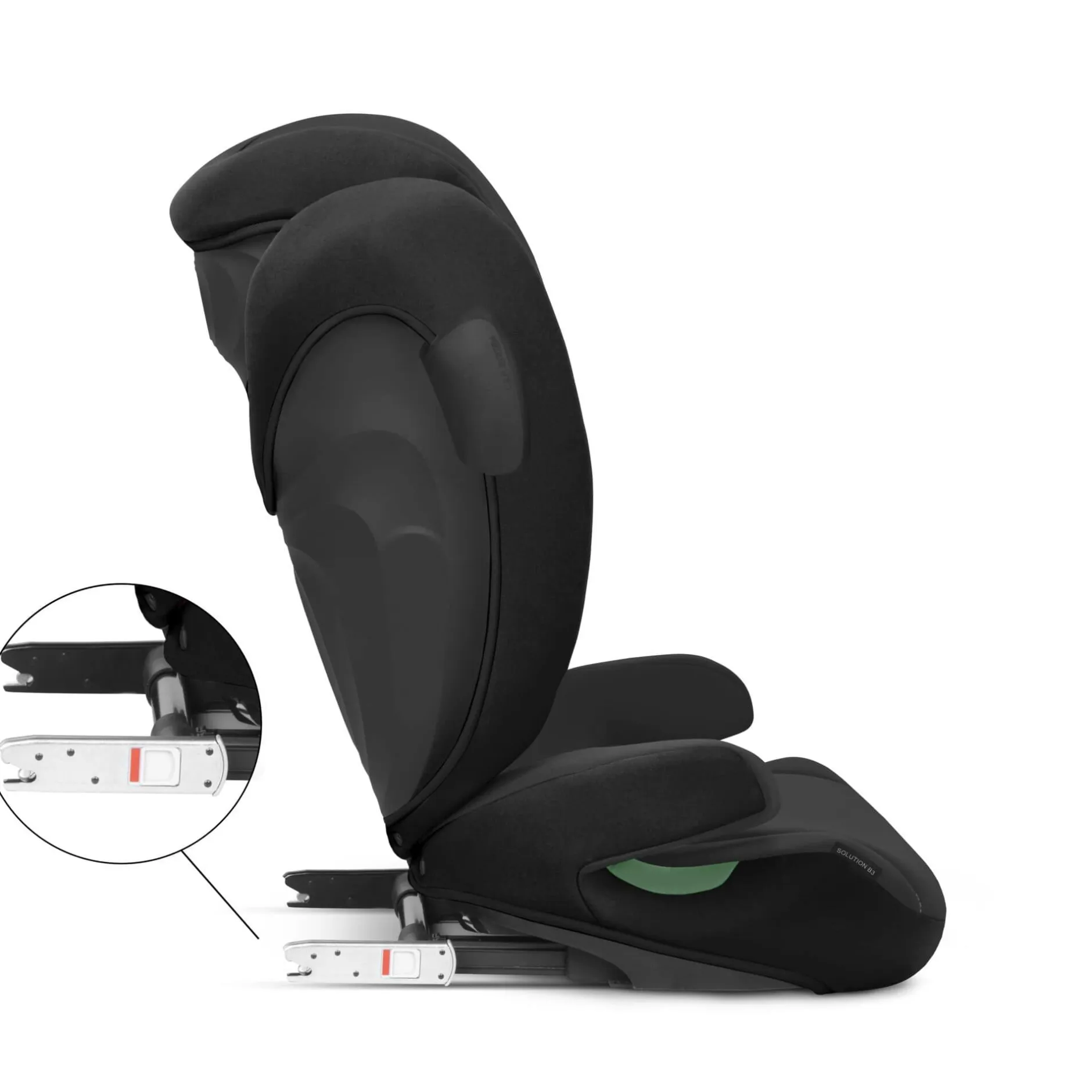 cbx by cybex Solution B3 i-Fix Volcano Black*Kinder Kindersitze Isofix|Kindersitze 15-36 Kg, Gruppe 2/3