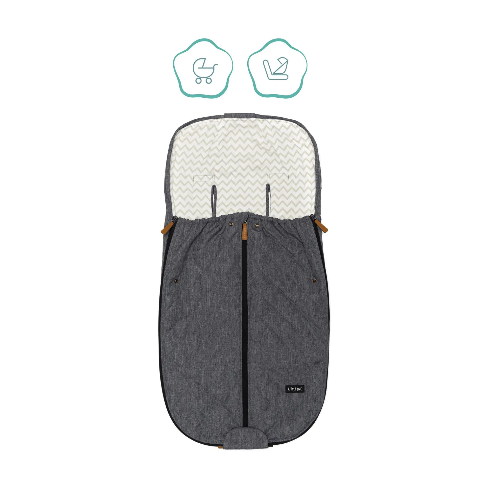 LITTLE ONE Sommerfußsack Light Big*Kinder Kinderwagen Zubehör