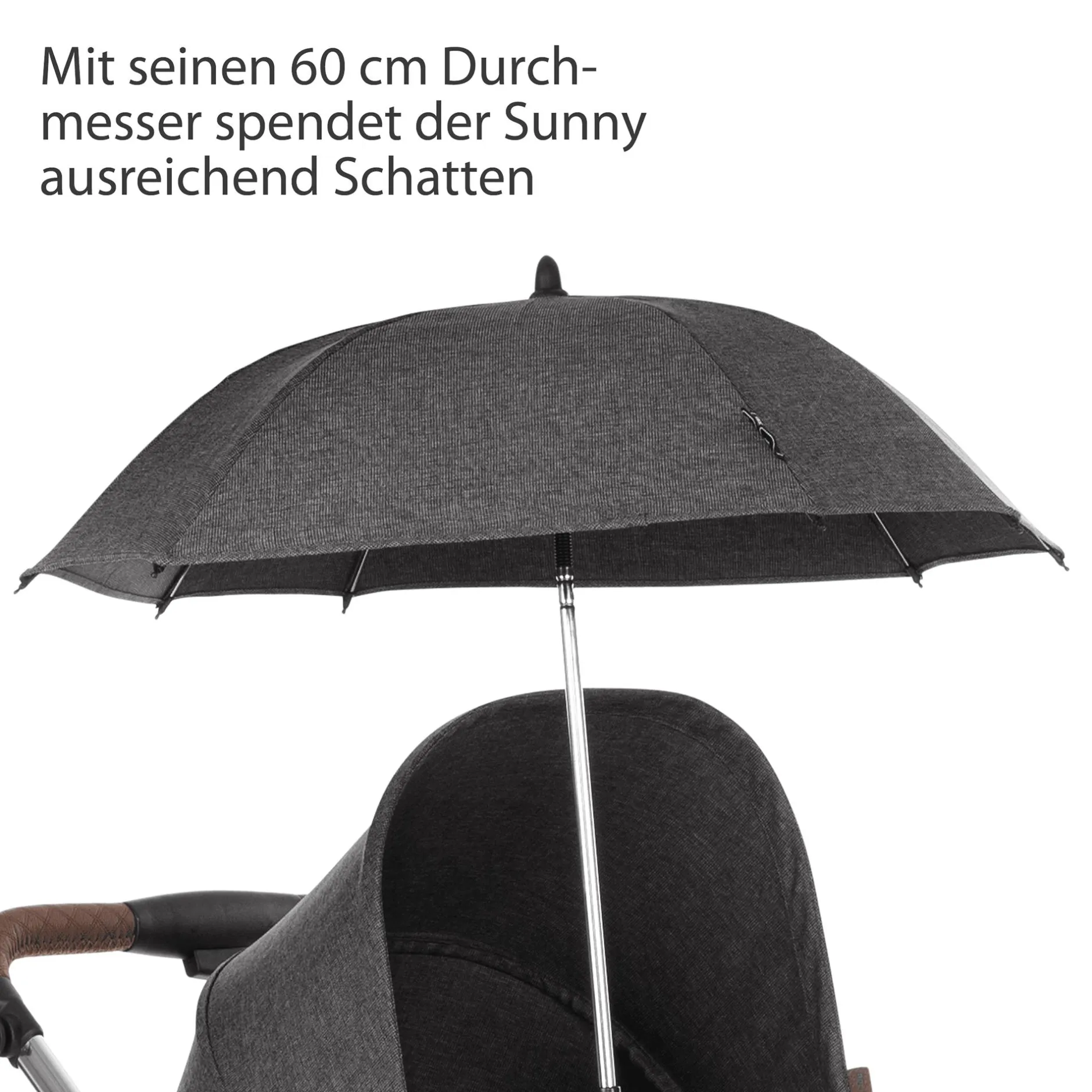 ABC DESIGN Sonnenschirm Sunny Asphalt*Kinder Kinderwagen Zubehör
