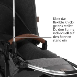 ABC DESIGN Sonnenschirm Sunny Asphalt*Kinder Kinderwagen Zubehör