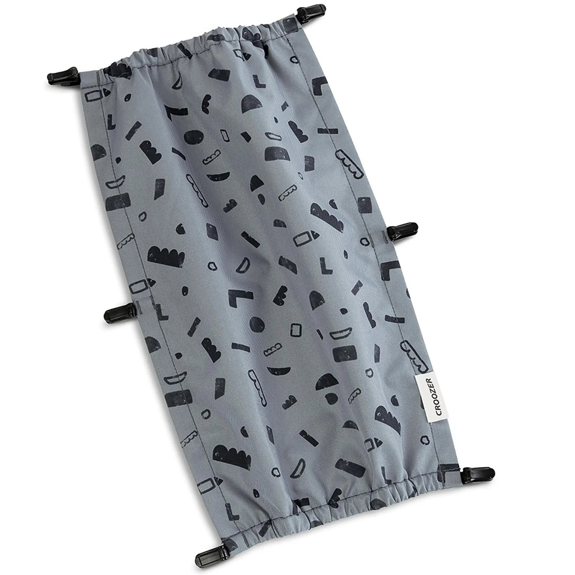 Croozer Sonnenschutz Kid Einsitzer Blue Patterned* Fahrradanhänger Zubehör